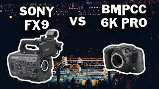 Cinema Camera COMPARISON - Sony FX9 vs Blackmagic Pocket Cinema Camera 6K Pro