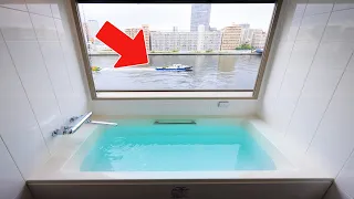 ⛴ Stayed at a 𝙍𝙞𝙫𝙚𝙧𝙨𝙞𝙙𝙚 𝙃𝙤𝙩𝙚𝙡 🛁Eco-friendly Renovated Hotel in Tokyo