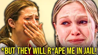 Teen Girl (15 years) CRIES After Hearing LIFE Sentence!