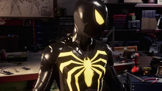 Spider-Man Ps4 2018 Cut Scene - Spider-Man Makes A Special Suit To Fight Doctor Octopus