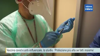 Vaccino covid e anti-influenzale, lo studio: ‘Protezione più alta se fatti insieme’