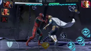 6 Star Hellboy vs Boss Dr Fate. Raid Tier 6 (Injustice 2 Mobile)