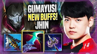 GUMAYUSI IS READY TO PLAY JHIN WITH NEW BUFFS! - T1 Gumayusi Plays Jhin ADC vs Ezreal! | Season 2022