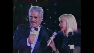 Raffaella Carrà e Omar Sharif