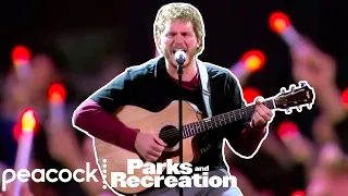 Parks and Recreation | Andy's Musical Tribute to Li'l Sebastian (Episode Highlight)