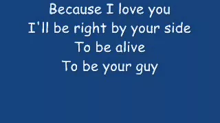 Because i love you-Stevie B lyrics (For my lovely lady)