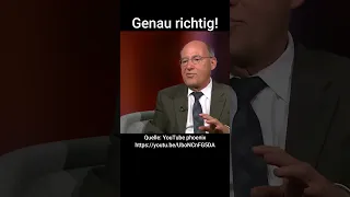 Ausschnitte von Gregor Gysi (Die Linke) bei phoenix. Genau richtig! #shorts #politik #deutschland