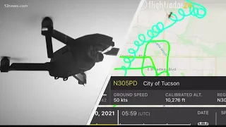 Tucson police chase mystery drone across the city at more than 100 mph