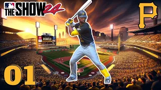 MLB The Show 24 Pittsburgh Pirates Franchise Rebuild EP 1