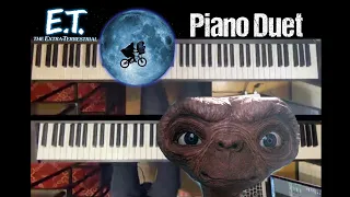 E.T. Bike Chase arr. for Piano 4 Hands