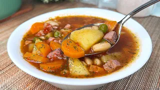 Only 30 min potato bean soup! It’s so delicious that I make it 3 times a week! We eat and want more!