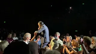 Nick Cave ends ‘Hand Of God’ in the audience at Sydney Opera House - Saturday 17 December 2022.