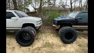 Matching OBS Chevy’s & 44” Boggers!!