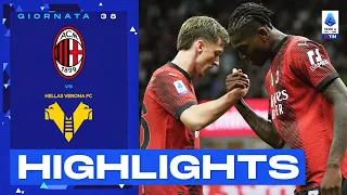 Milan-Verona 3-1 | Leao brilla nella notte di San Siro: Gol & Highlights | Serie A TIM 2022/23