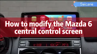 Installing A Carplay Android Radio Head Unit to Mazda 6