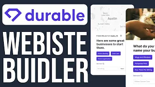 Durable Ai Website Builder Tutorial 2024 (Tutorial For Beginners)