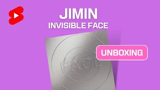 ASMR Unboxing Jimin (BTS) Face album: Invisible Face, Target Exclusive #shorts