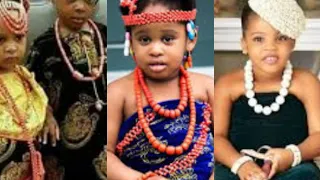 Adorable African traditional dresses for kids//Traditional attire for kids//African dress styles