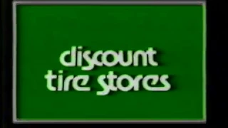 1986 Discount Tire Stores TV Commercial