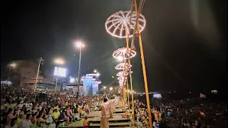 Complete Ganga Aarti in Kashi || Varanasi Ganga Evening Aarti || गंगा संध्या आरती || Glorious Aarti