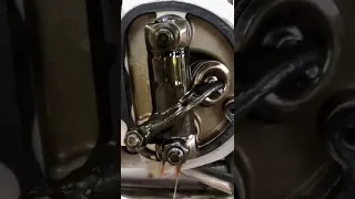 Rocker arm oil flow test