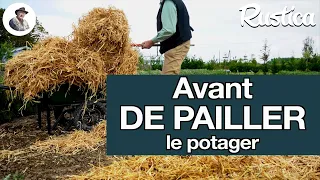 Que faire avant de pailler le potager