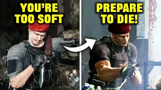 OG Krauser vs Remake Krauser - RESIDENT EVIL 4 Comparison