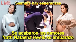 Natti Natasha sorprendió en su presentación en los Premios Lo Nuestro embarazada