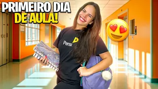 MEU PRIMEIRO DIA DE AULA 2024 - manuzinha star