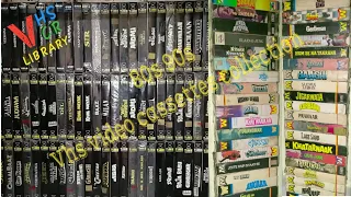 vhs video cassettes collection