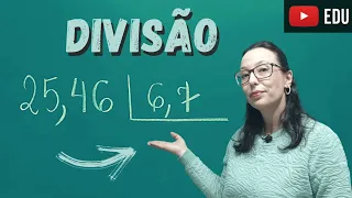 Números Decimais -  DIVISÃO COM VÍRGULA - Professora Angela Matemática