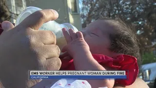 ems saves woman in labor