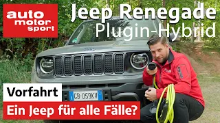 Jeep Renegade 4xe Plugin-Hybrid - ein Jeep für alle Fälle? Review/Fahrbericht | auto motor und sport