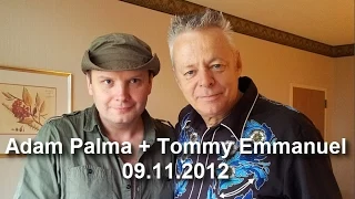 JAMMIN' with TOMMY EMMANUEL - Acoustic Fingerstyle Guitar with Adam Palma / Warsaw 09.11.12