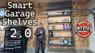 ** My Garage Shelves Just Got Smarter (and WAY Cooler) **