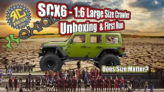 AXIAL SCX6 - Giant RC Crawler! Is It TOO Big?