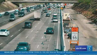Caltrans urges drivers to watch their speed in US-50 construction zones