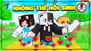 Minecraft Nhưng Không Thể Hồi Sinh? Siro Và Mèo Simmy Thử Thách Sinh Tồn Bất Tử