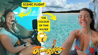 The BEST day trip in the Whitsundays 😍 Scenic Flight, Snorkel + Whitehaven Beach