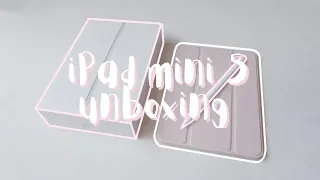 iPad Mini 5 Unboxing + accessories ✨🤍