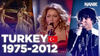 TURKEY 🇹🇷 at The Eurovision Song Contest (1975-2012) | NANIK ESC