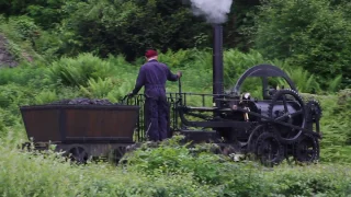 Replica Trevithick Locomotive at Blists Hill, Ironbridge