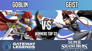 Gateway Legends - Winners Top 32 - Goblin(Roy) Vs. Geist(Bayonetta)