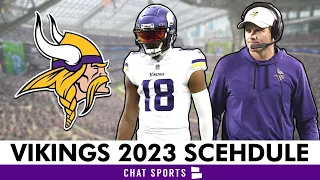 Minnesota Vikings 2023 NFL Schedule, Opponents, Instant Analysis & Prediction