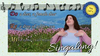 Do Re Mi - SINGALONG, with actions! (The Sound of Music)