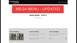 Bricks Builder - Mega Menu: UPDATED VERSION