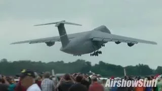 C-5M Super Galaxy Departure - EAA AirVenture Oshkosh 2016