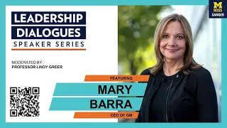 Leadership Dialogues Featuring GM's CEO Mary Barra