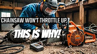 When Your Chainsaw Or Trimmer Lacks Power And Won't Throttle Up: This Is Why!