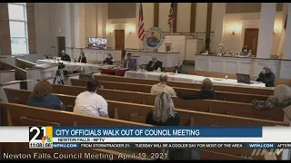 Newton Falls council members, city manager walk out of meeting after angry dispute with mayor